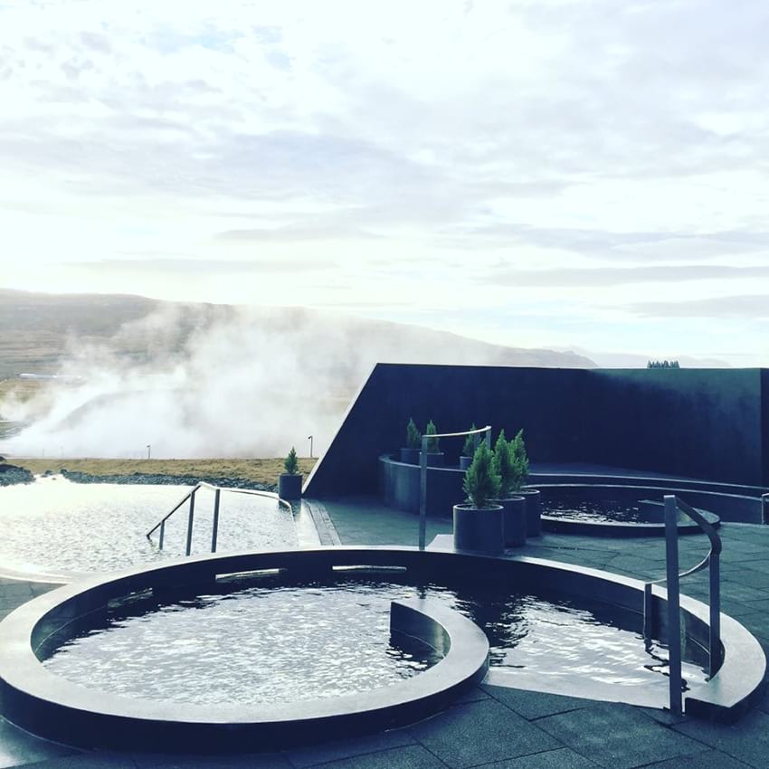 Iceland Swimming pool hot tub Krauma