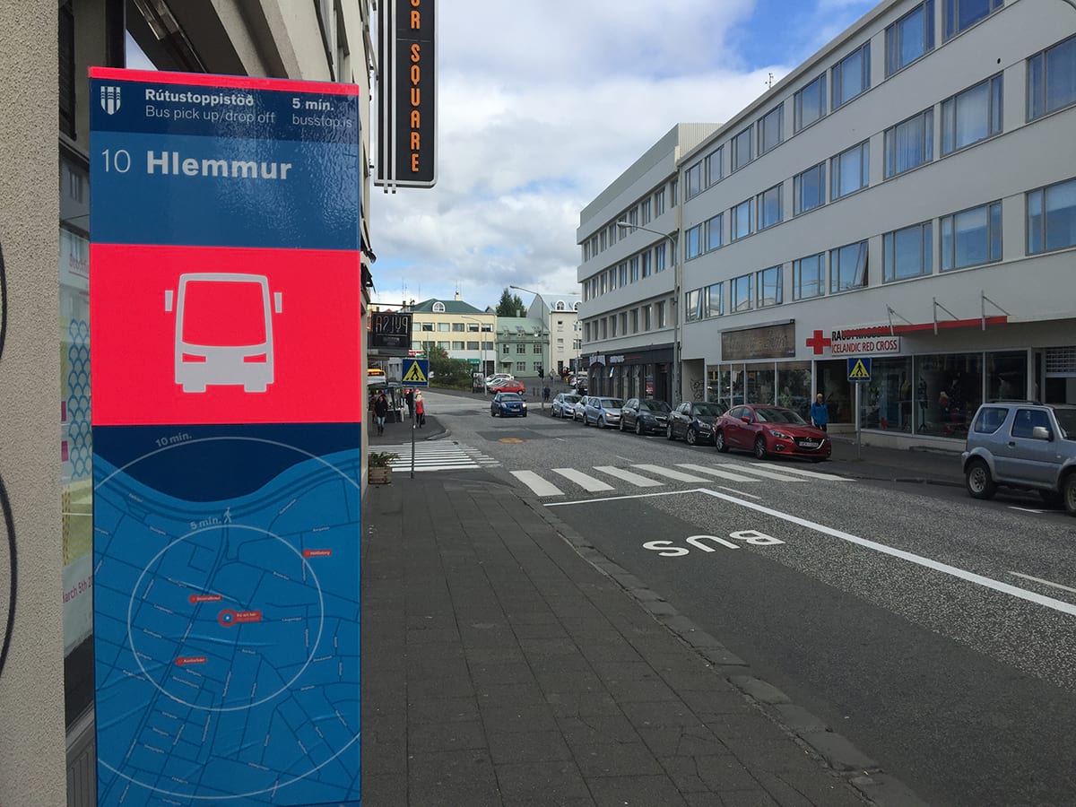 Bus stop 10 Hlemmur