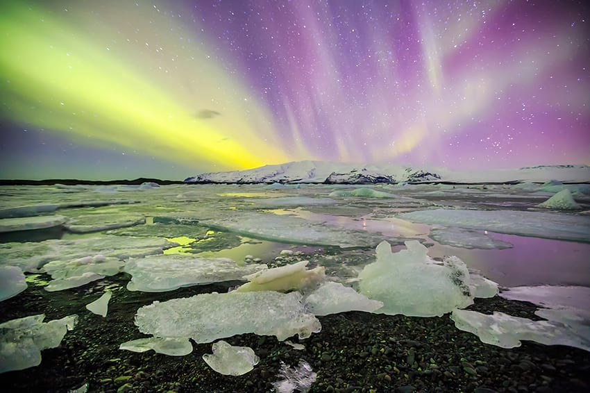 Jökulsárlón Glacier Lagoon in South Iceland