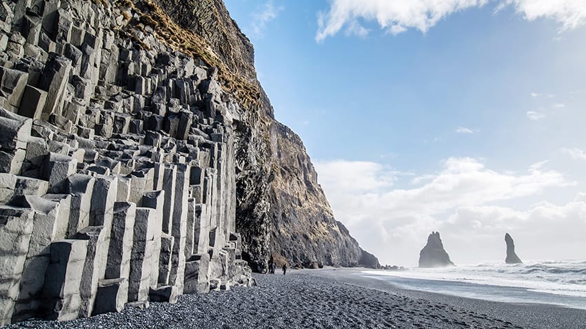 Reynisfjara black sand beach South Coast Iceland