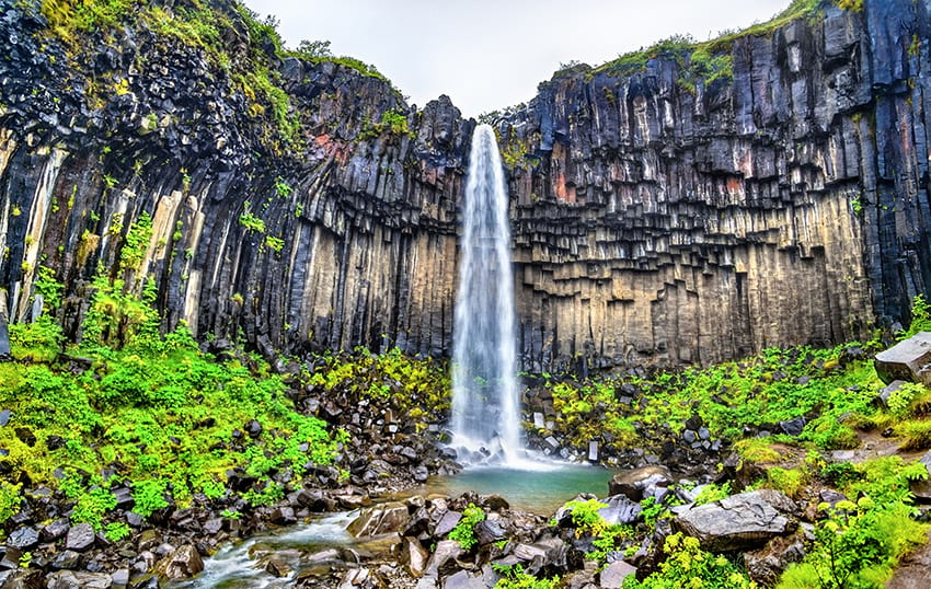 Skaftafell South Coast Iceland