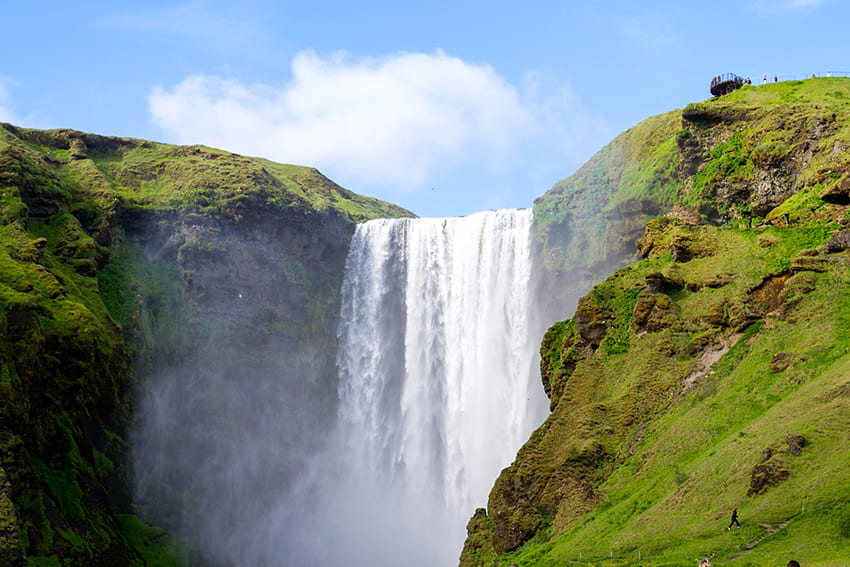 Skógafoss waterfall South Coast Iceland