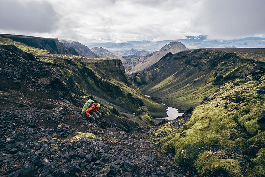 Laugavegur Thorsmork Highlands Iceland