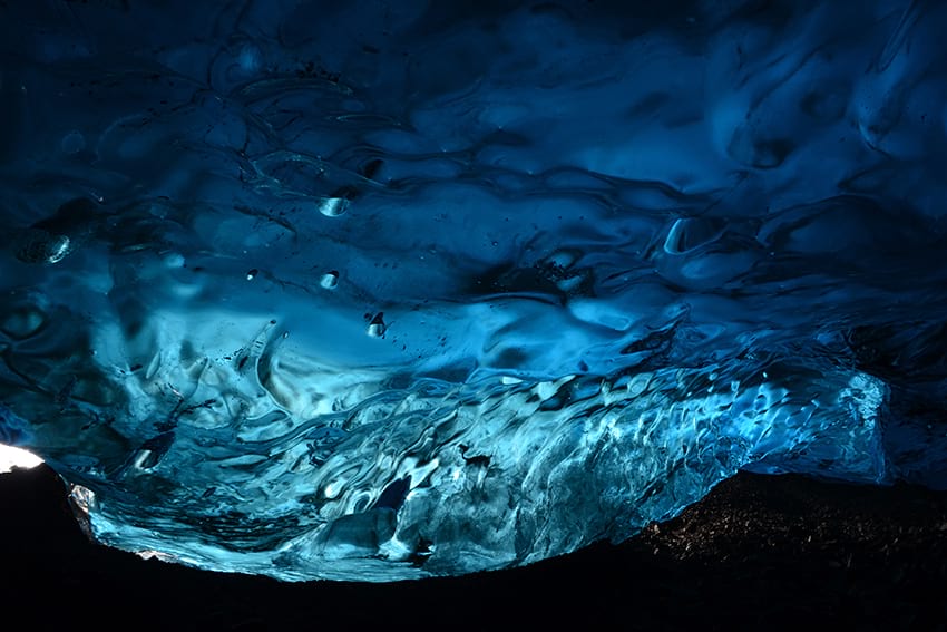Ice cave Vatnajökull South Coast Iceland