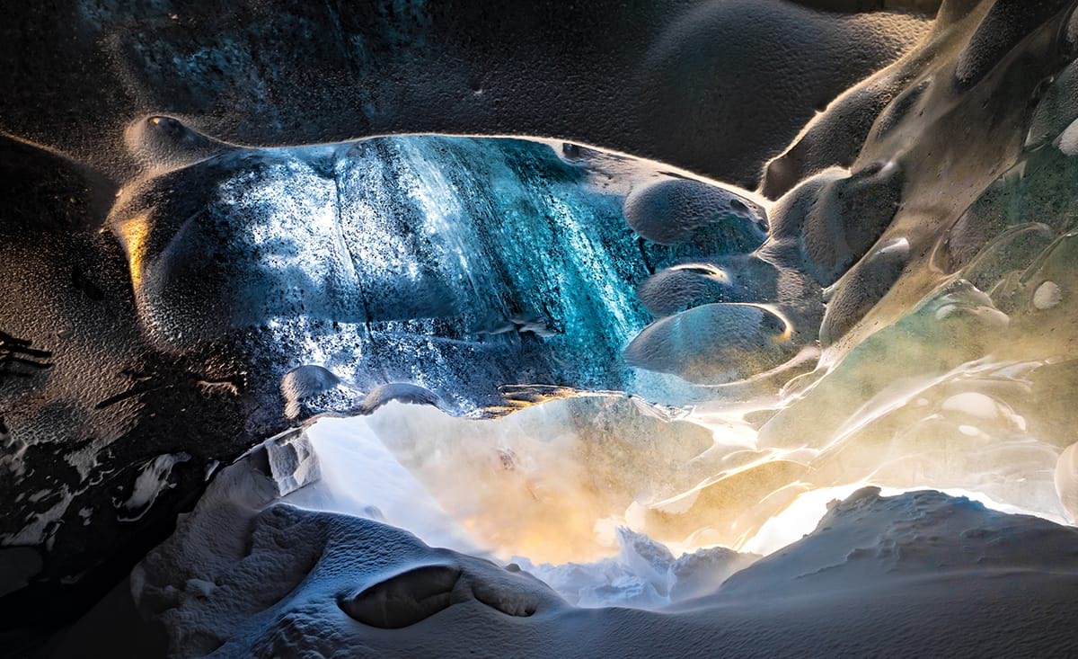 An ice cave experience is something out of this world