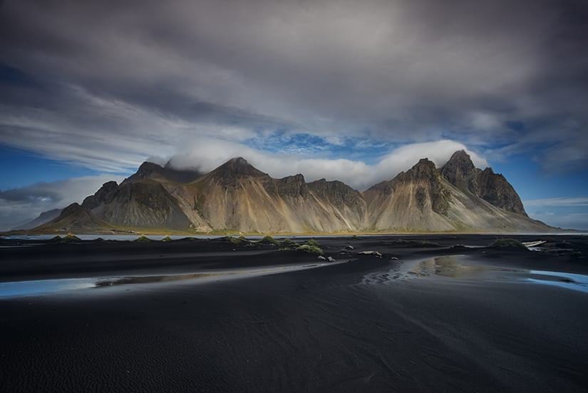 Mountain Vestrahorn has some amazing colours