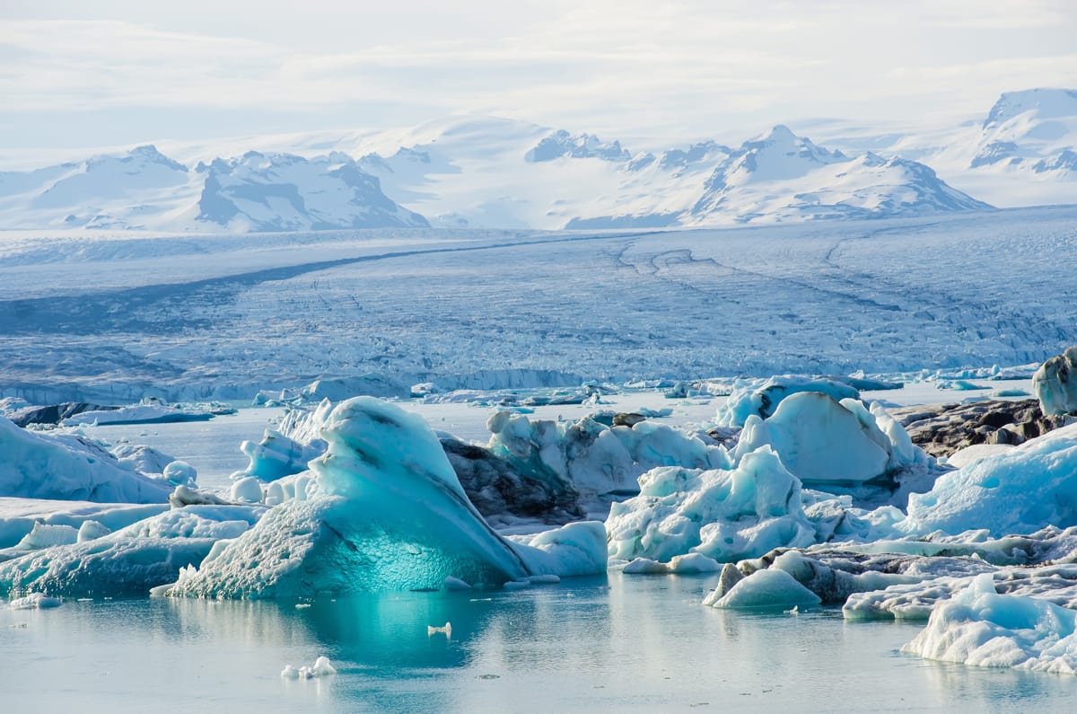 Jökulsárlón, The glacial lagoon, is many peoples most favourite place in Iceland 